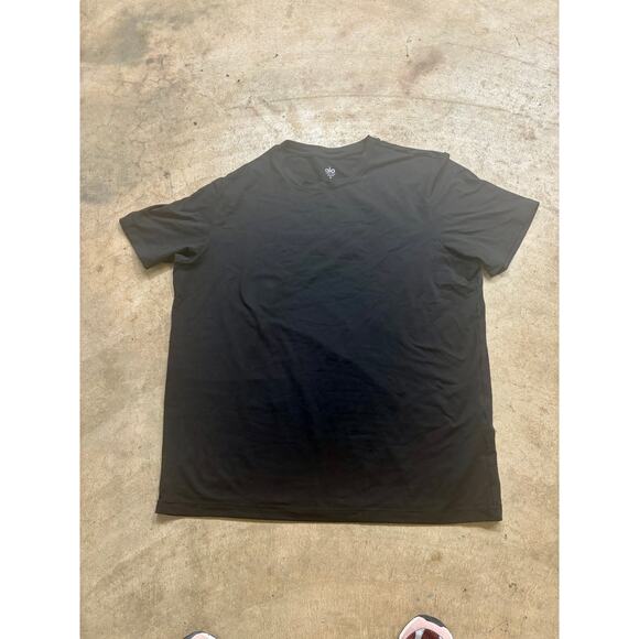 ALO Yoga Mens Triumph Black Short Sleeve Tee XL - Picture 3 of 7
